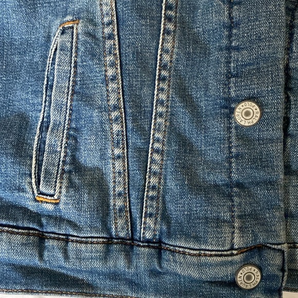 Polo Ralph Lauren Jean Jacket lined sz 12-14/G - Picture 2 of 16